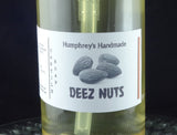 DEEZ NUTS Body Wash | 8 oz | Honey Almond Scent | Shower Gel | Unisex Castile Soap - Humphrey's Handmade