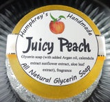 JUICY PEACH Soap | Women's Shave Soap | Fresh Georgia Peaches - Humphrey's Handmade