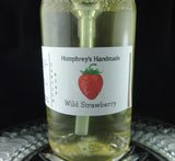 STRAWBERRY Body Wash | 8 oz | Women's Sugared Strawberries Scent Castile Soap - Humphrey's Handmade