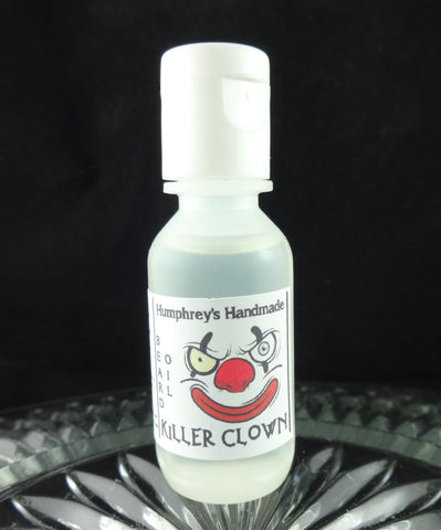 KILLER CLOWN Beard Oil | Small .5 oz, | Cotton Candy Scent - Humphrey's Handmade