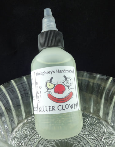 KILLER CLOWN Beard Oil | Cotton Candy | 2 oz - Humphrey's Handmade