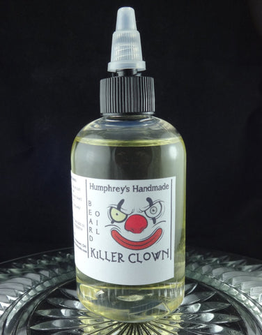 KILLER CLOWN Beard Oil | 4 oz | Cotton Candy Scent - Humphrey's Handmade