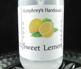 SWEET LEMON Body Spray | Lemon Sugar | 2 oz | Citrus - Humphrey's Handmade
