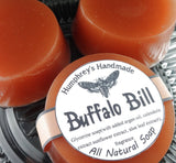 BUFFALO BILL Soap | Leather Scent | Shave Soap | Beard Wash | Body Bar - Humphrey's Handmade